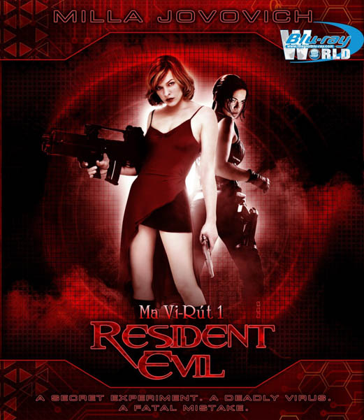 F1861. Resident Evil 1 - Ma Vi-rut 1 2D25G (DTS-HD MA 5.1)